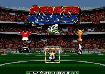 Striker (Europe) (Beta) screen shot title